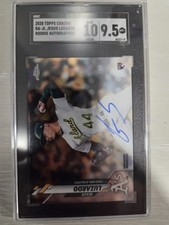 2020 Topps Chrome - Rookie Autographs Jesus Luzardo #RA-JL (AU, RC)