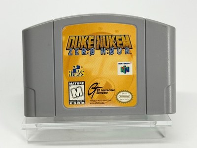 Duke Nukem: Zero Hour (Nintendo 64 N64) Video Game Cartridge Authentic & Tested