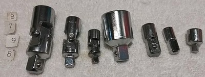 7Pc UNIVERSAL U-JOINT & ADAPTER SET