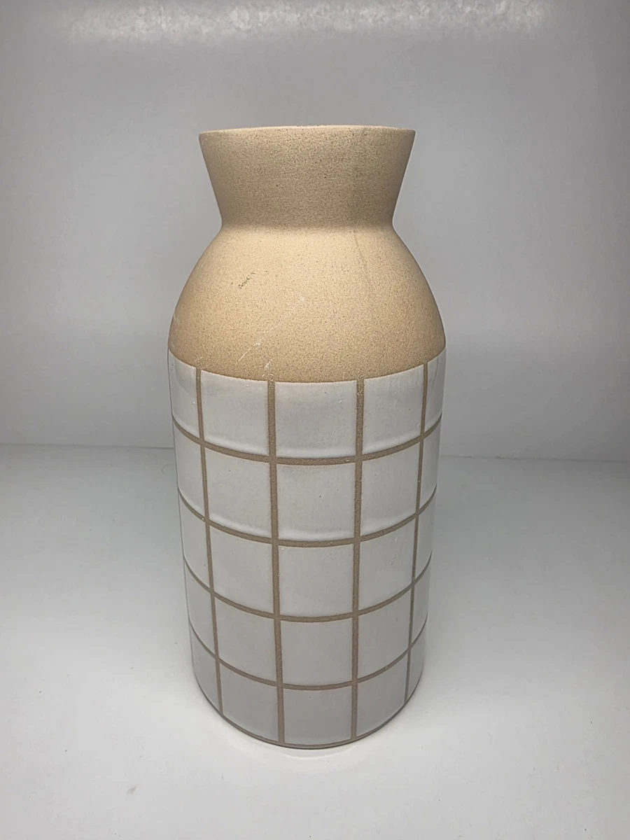 白色圆形花瓶| eBay