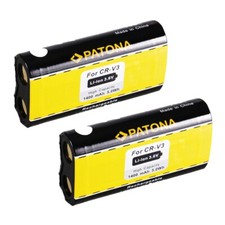 2x Batteria Patona compatibile 1400mAh per Pentax Optio Ist-D,DL,DS