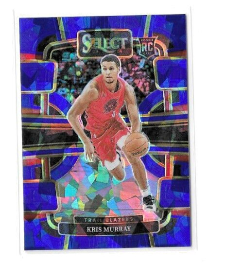 Kris Murray 2023-24 Panini Select Blue Cracked Ice Prizm Concourse #91