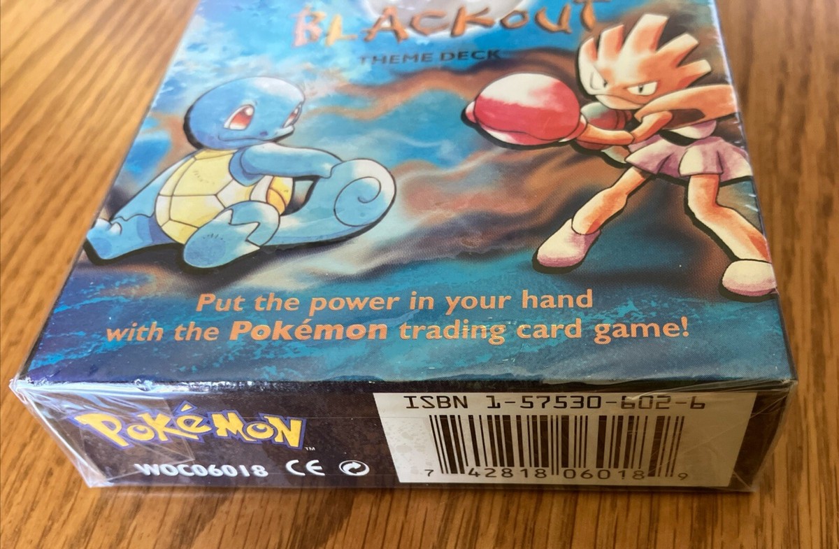 Wizards of the Coast 1999 Pokemon Overgrowth Theme Deck for sale