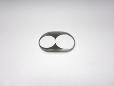 Philip Stein 29.2 x 19.3 mm Silver Oval Crystal , Glass for Philip