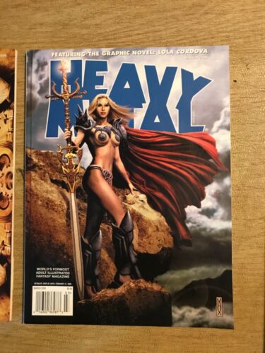 Heavy Metal The Adult illustriertes Fantasy-Magazin 2008 März Juli - Bild 3 von 7