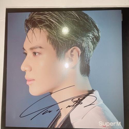 SuperM Super One Official Signed LP Poster Set NCT SHINee EXO Wayv - Picture 2 of 6