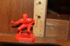 Ca 1950's Plastic Football Player 2-1/4"
