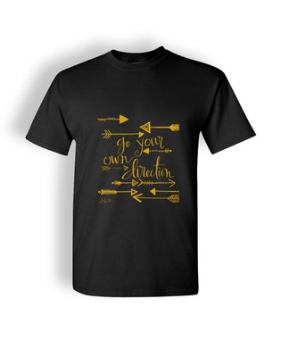 Go Your Own Direction Tee - Graphic Tee - Own way Tee