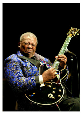 BB KING - 5''X7'' PHOTOGRAPH