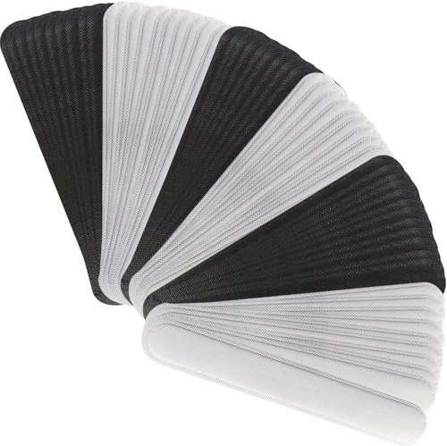 Hat Sweat Liner for Cap Absorbent Sweat Shields Pad for Hats Strips 80 Pieces Bl