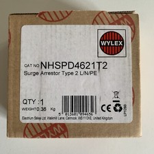 WYLEX NHSPD4621T2 SURGE ARRESTER SPD L/N/PE Surge Protection Device VAT INCL