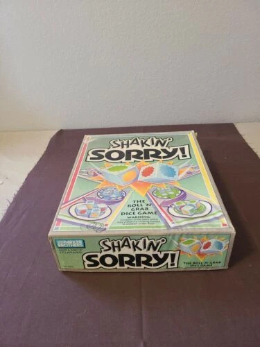 Parker Brothers Dice Vintage Manufacture Board & Traditional Games