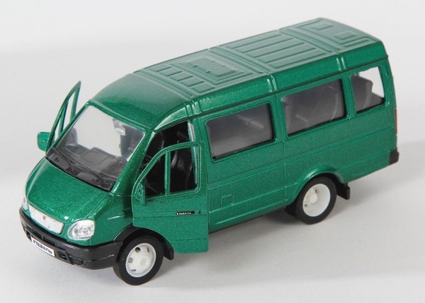 Blitz Versand Gaz 2705 GrüN / Green Welly Modell Auto 1:34 Neu & Ovp Gazela-image