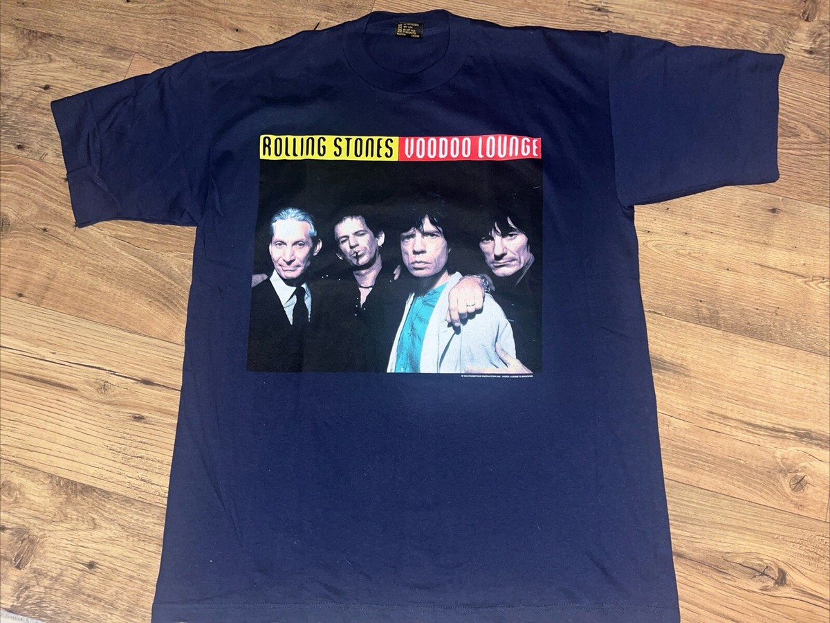 Vintage Rolling Stones Voodoo Lounge World Tour T-Shirt 1994 1995 