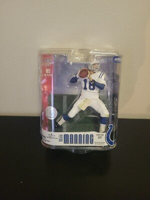 2007 Peyton Manning 3 Indianapolis Colts #18 NFL McFarlane Action Figure Sealed
