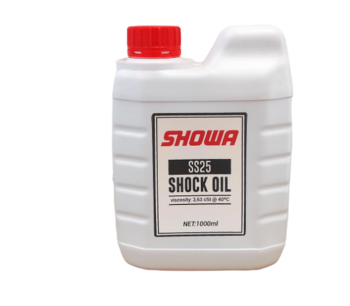 ORIGINALE SHOWA Fork Oil 5 Litri Olio Per MONOAMMORTIZZATORI SS25 / 2,5W - Foto 2 di 3