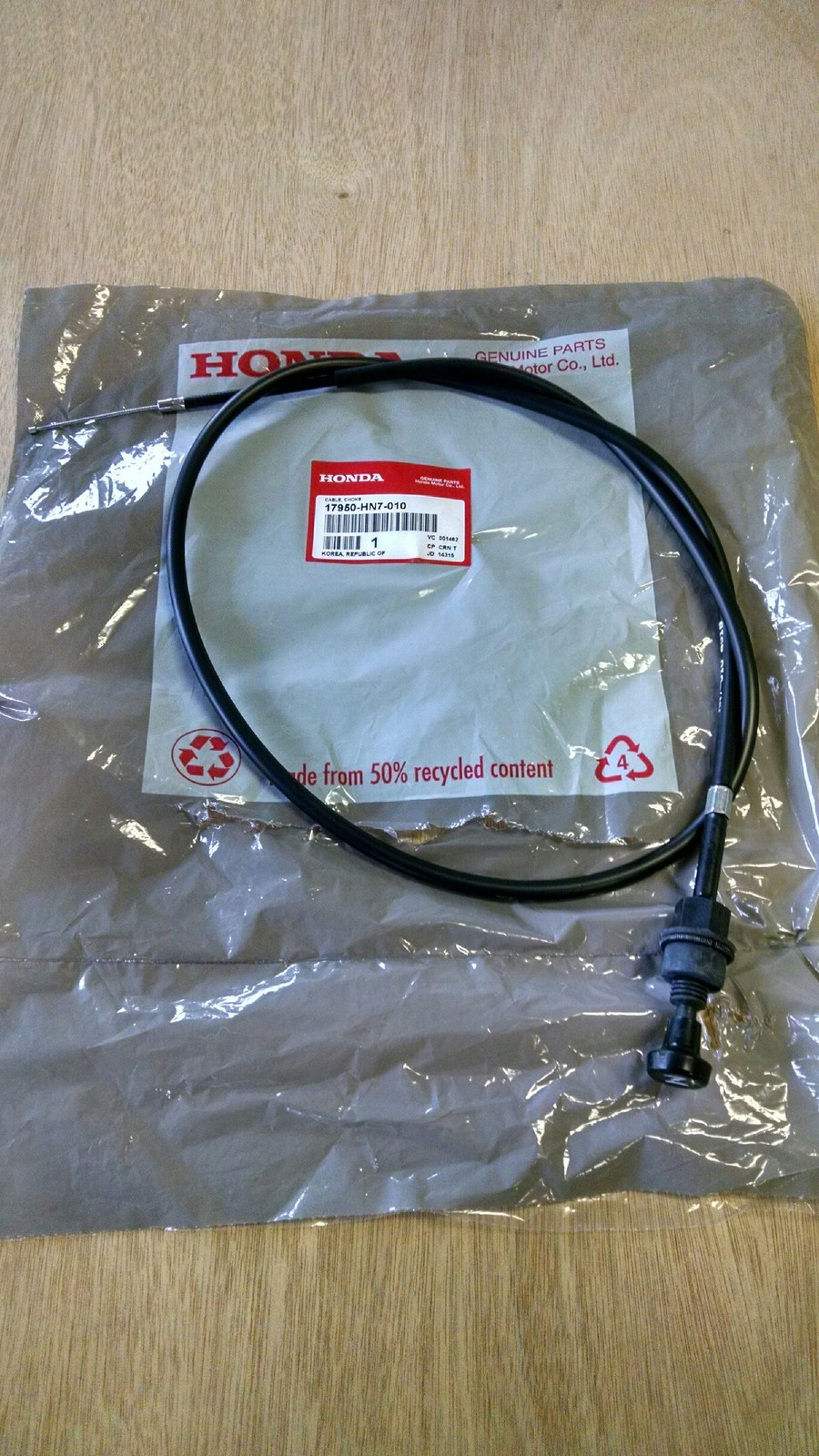 OEM Honda Choke Lever Cable TRX400FA TRX400FGA TRX FA FGA Fourtrax