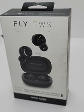 GENUINE Harman Kardon Fly TWS True Wireless In-Ear Headphones Black -NEW