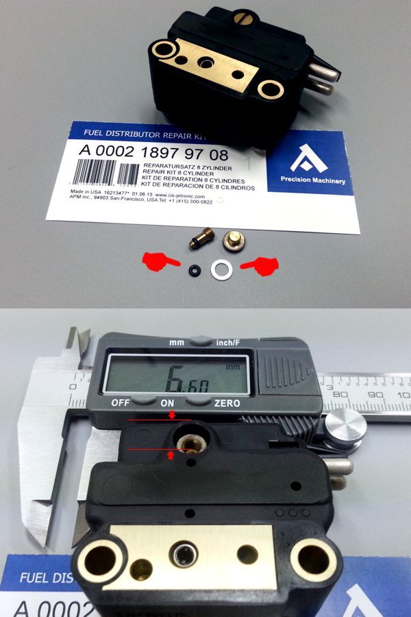 0438101032 Repair Kit for Bosch Fuel Distributor Bentley Mulsanne 6.8 Turbo