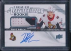 2018-19 Premier Attractions Rookie Autograph Patch Drake Batherson AUTO 99