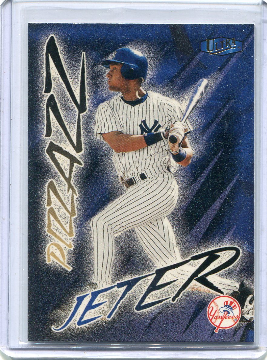 1998 Fleer Pizzazz Baseball Card Derek Jeter New York Yankees MINT