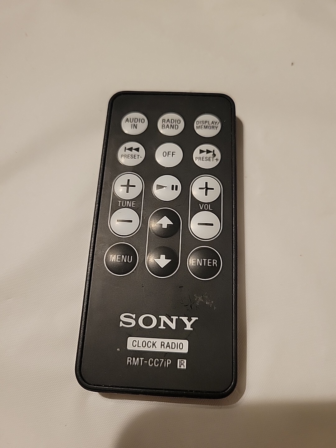Sony RMTCC7iP Remote Control, Black for Clock Radio OEM Original eBay