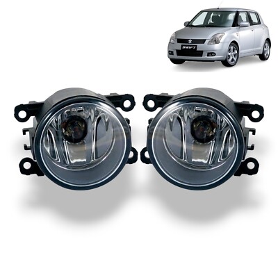 Globex GL-112 Fog Light Lamp Assembly Maruti Suzuki Swift Type 2 (With Bulb)