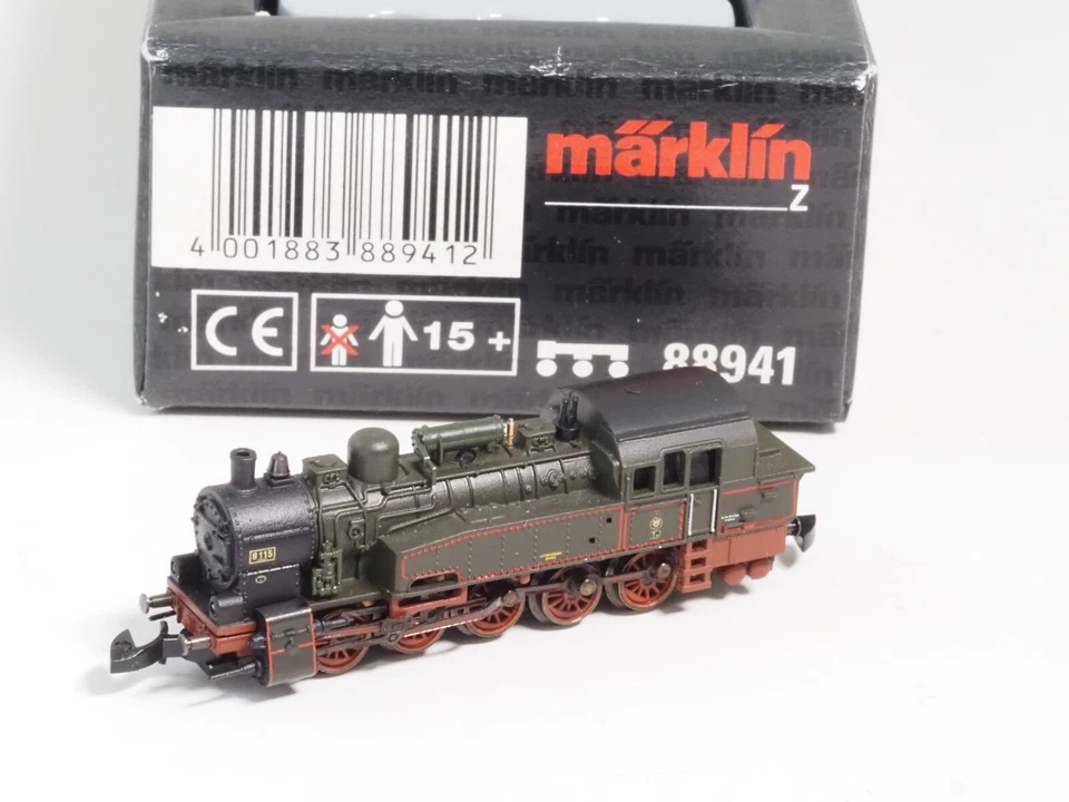 88941 MARKLIN Z-scale Era 1 KPEV Tank Locomotive class T 16.1, 5 pole motor - Image 4 of 4