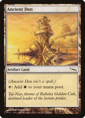 Ancient Den / Uralte Höhle  - MIRRODIN -  englisch  (fine +)  * Artifact Land *