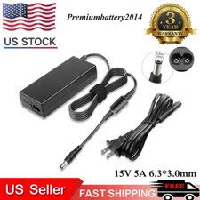 15V 5A AC Adapter Charger Power Supply For Toshiba Tecra A6 A7 A8 A9 A10 Laptop 