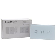 WiFi Wall Light Switch Smart Switch White SM-SW102 App Controllable For IOS/AND