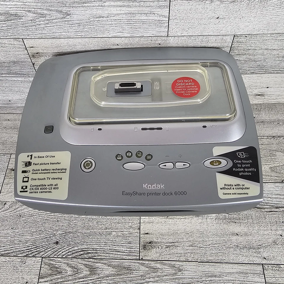 Kodak Easyshare Printer Dock 6000 Power Supply, Manuals (2) Photo Paper  - Image 4 of 4