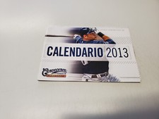 RS20 Milwaukee Brewers 2013 MLB Baseball Pocket Schedule in SPANISH - Miller