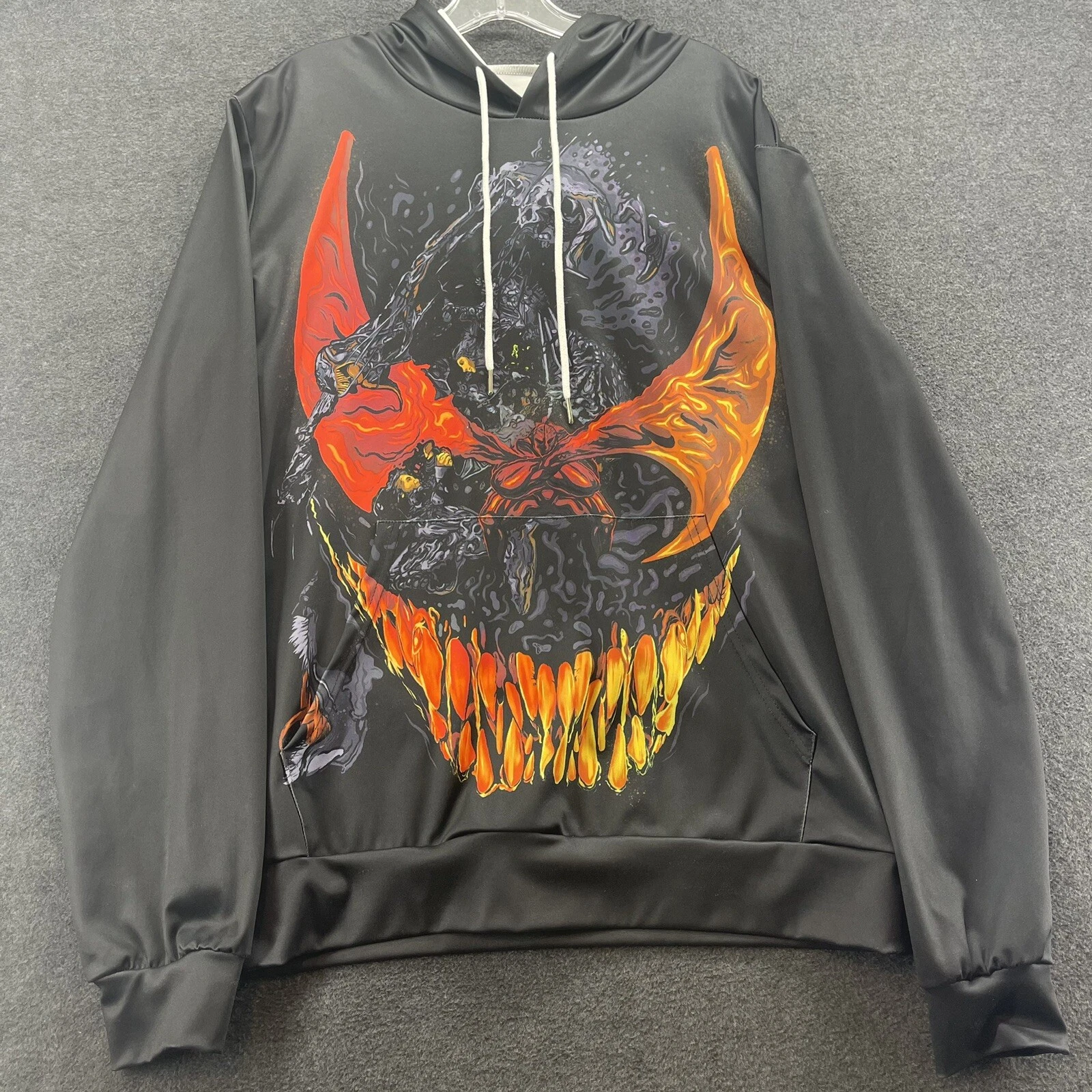 VENOM Mens Hoodie 3D Pullover Marvel Graphic Sweatshirt Unbranded See Pics 3XL
