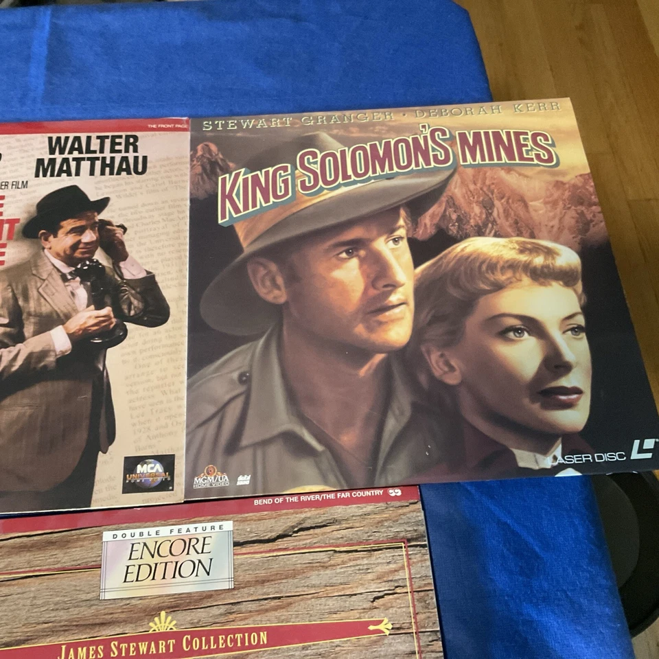 LaserDisc - Heidi, Robin Hood, The Front Page, ++ 7 Discs - Image 3 of 4