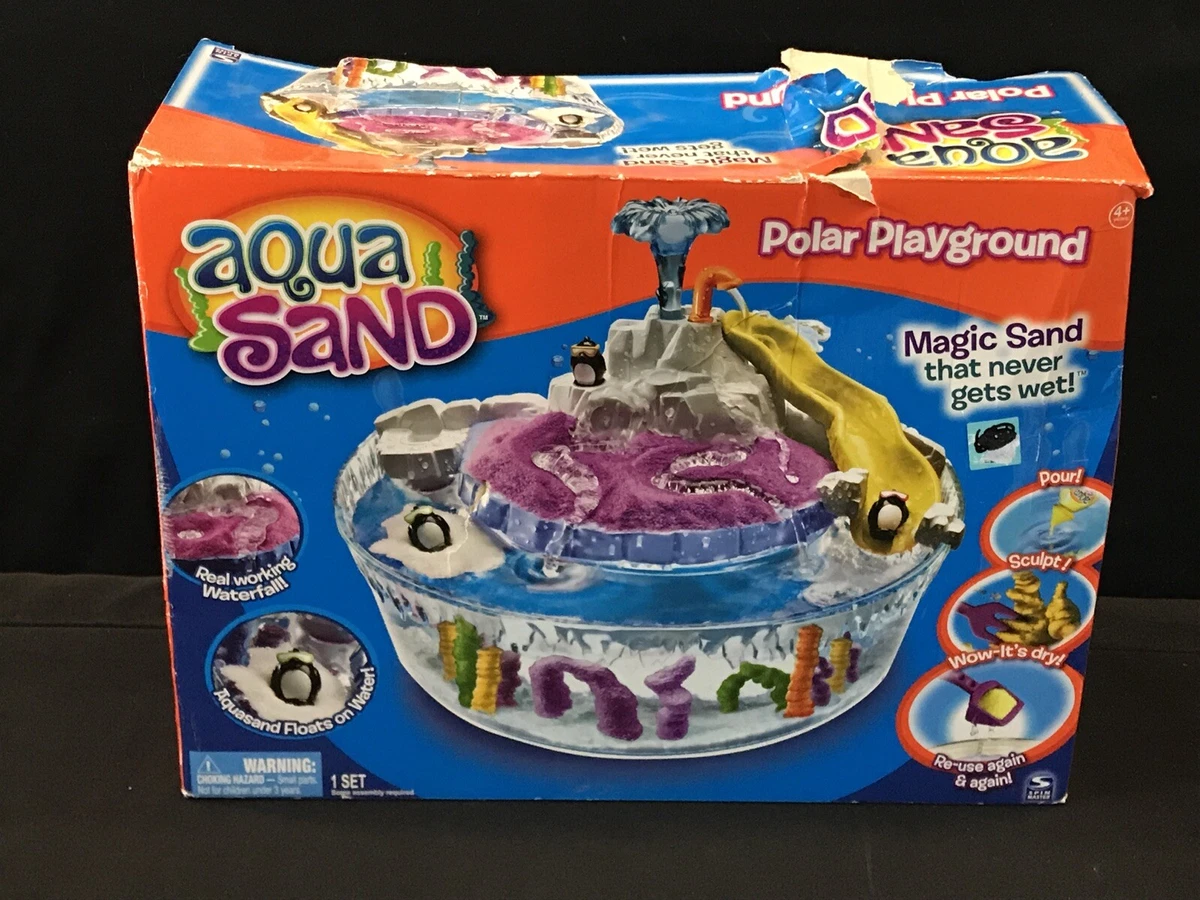 Aqua Sand Polar Playground (Magic Sand) - New Damaged Open Box