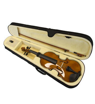Geigenset 4/4 inkl. Koffer, Bogen und Zubehör, Geige, Violine