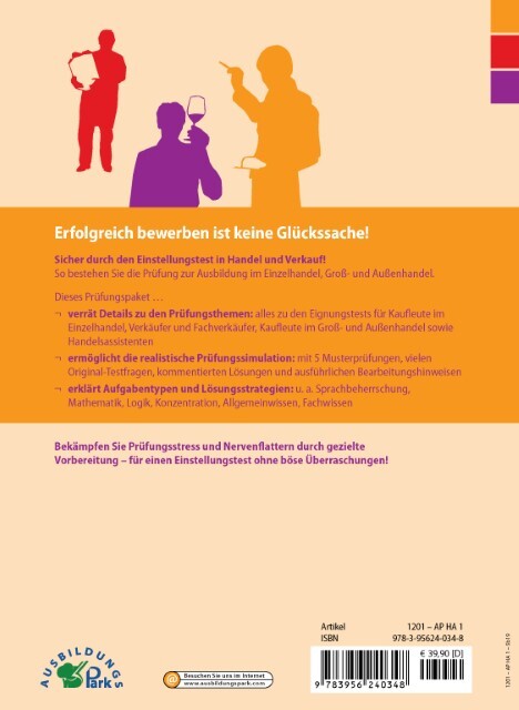 Thumbnail - Der Einstellungstest / Eignungstest Zur Ausbildung Zum: Kaufmann