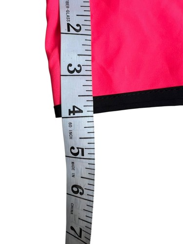 Nike Dri Fit Large L Kids Girls Running Shorts Lined Neon Pink - Picture 7 of 7