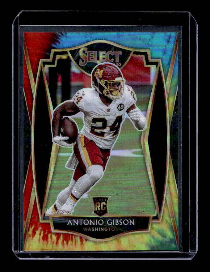 2020 Select Prizm Tie Dye #172 Antonio Gibson /25 - EXACT SCAN