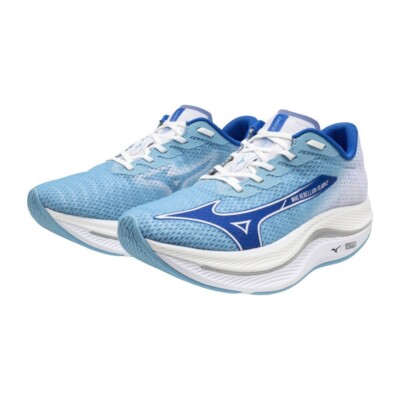 Mizuno Rebellion Flash 2 Blue White Running Shoes J1GC243551 Men's Size oki