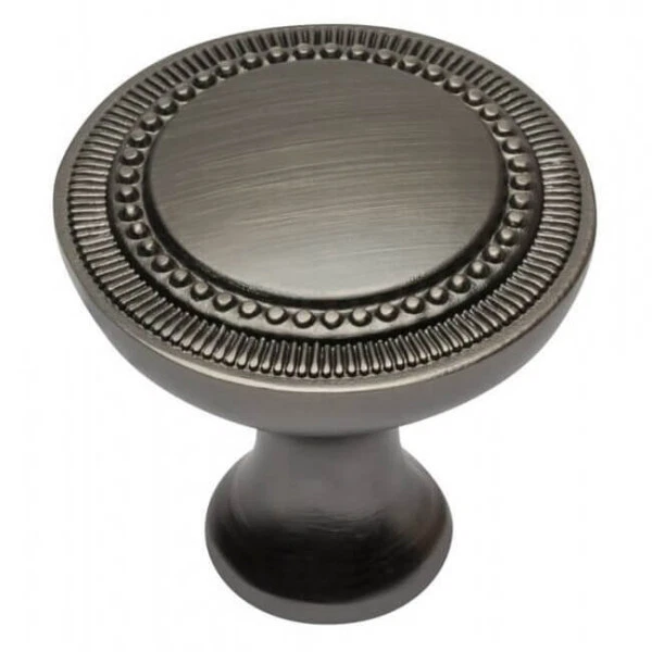 Möbelknopf Aluminium Türknopf Retro Möbelknauf Antik Türgriff Knopf Ø 31,5 mm - Bild 3 von 4