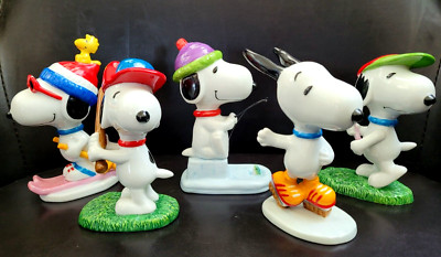 SNOOPY SPORTS スキー FLAMBRO フィギュア ビンテージ SNOOPY