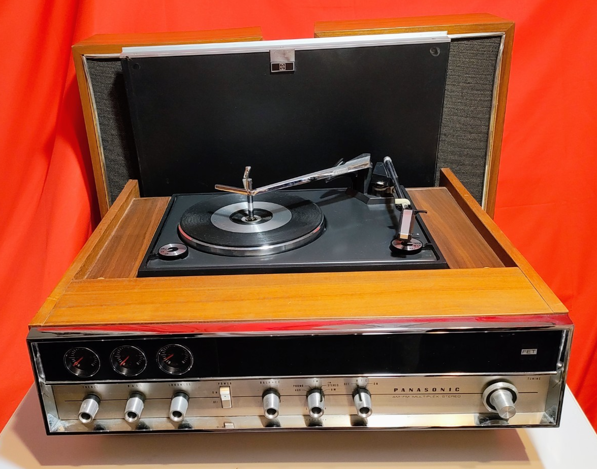 Panasonic SG-999D AM/FM Stereo Concealed Turntable. | eBay