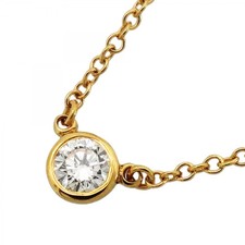 Tiffany & Co. By the Yard Necklace, 1PD (18K Yellow Gold) Diamond,... GZ...