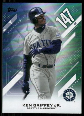 2026 Topps Crooked Numbers #CN17 Ken Griffey Jr. - BB