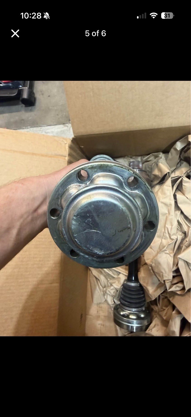 Audi R8 2020 Right Axle