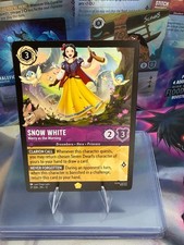 Snow White - Merry as the Morning 37/204 Legendary Wilds Unknown Lorcana NM