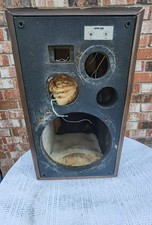 Pioneer HPM-100 Empty Speaker Cabinet Single w/ Crossover. Water Damaged