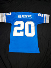 Mitchell Ness Barry Sanders 20 Detroit Lions Blue Nfl Jersey 36 S Mitchell Ness Barry Sanders 20 Detroit Lions Blue Nfl Jersey 36 S